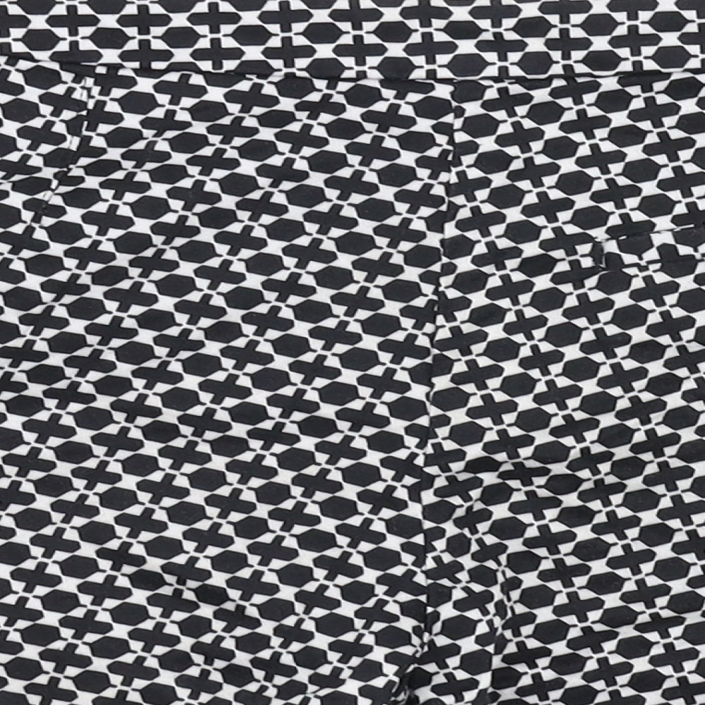 H&M Womens Black   Hot Pants Shorts Size 8