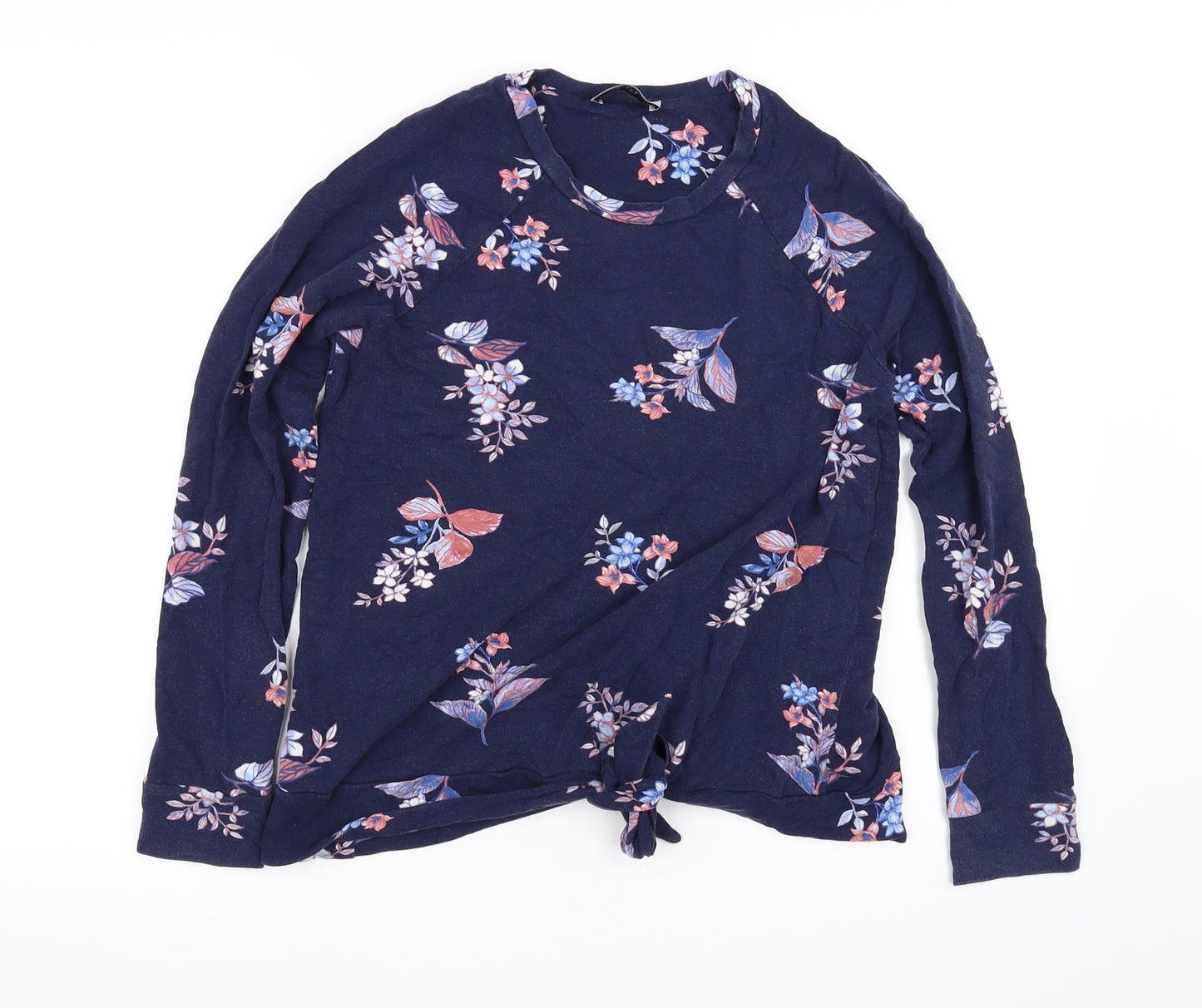 Womens UK Size 8 Marks and Spencer Blue Basic Blouse