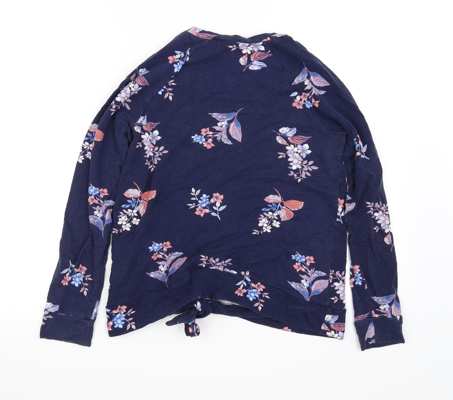 Womens UK Size 8 Marks and Spencer Blue Basic Blouse