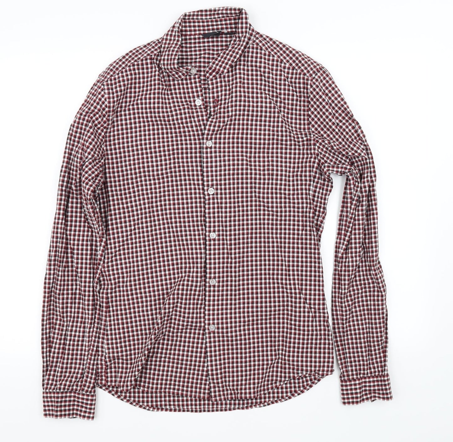ASOS Mens Red Check   Button-Up Size M