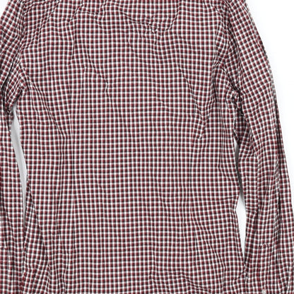 ASOS Mens Red Check   Button-Up Size M