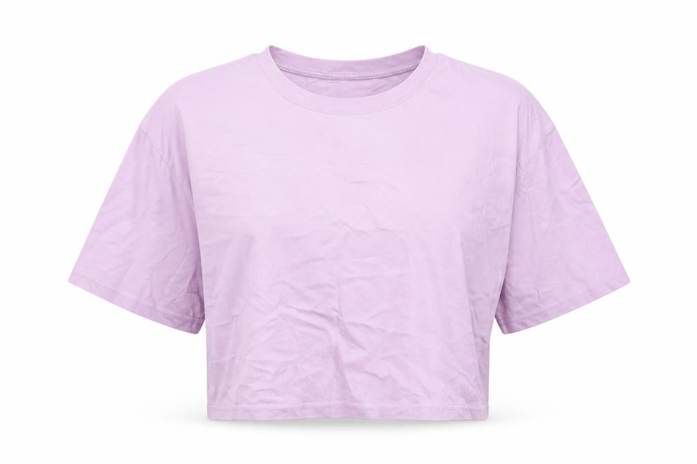 Womens UK Size L Divided by H&M Purple Basic T-Shirt