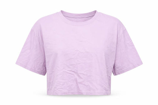 Womens UK Size L Divided by H&M Purple Basic T-Shirt