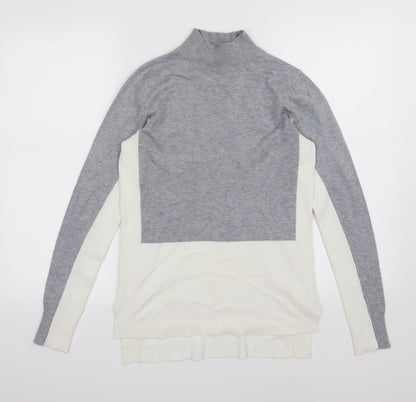 Papaya Womens Grey  Knit Pullover Jumper Size 12