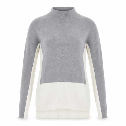 Papaya Womens Grey  Knit Pullover Jumper Size 12