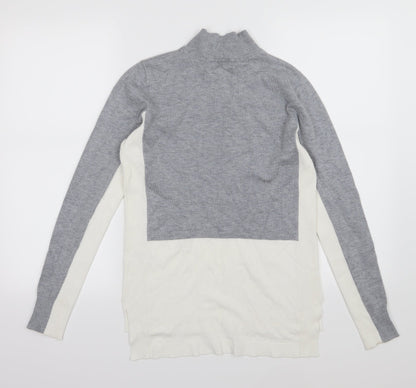 Papaya Womens Grey  Knit Pullover Jumper Size 12