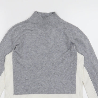 Papaya Womens Grey  Knit Pullover Jumper Size 12