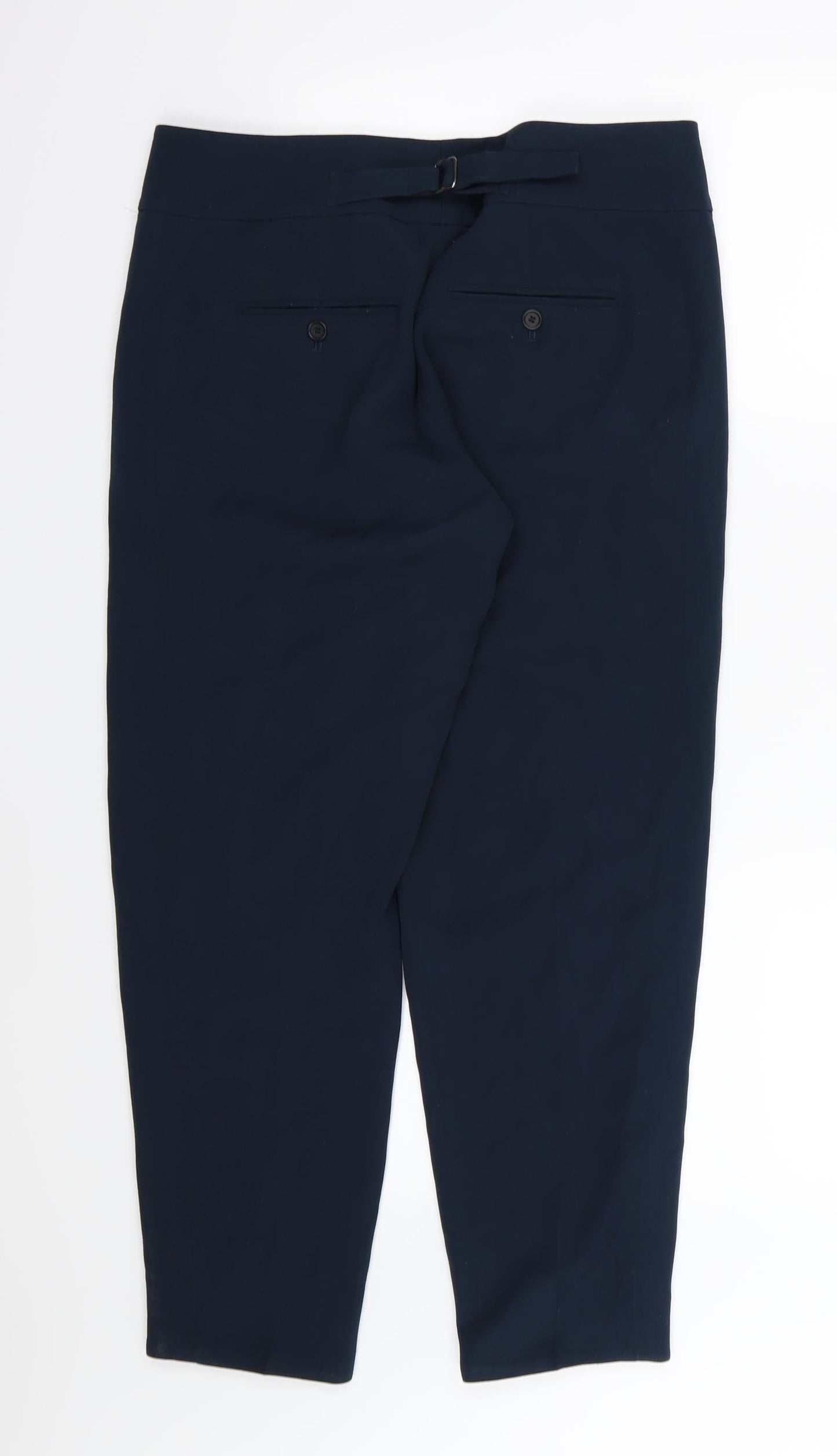 Ann Taylor Womens Green  Rayon Trousers  Size 10 L27 in