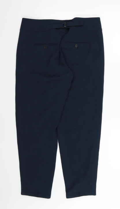 Ann Taylor Womens Green  Rayon Trousers  Size 10 L27 in