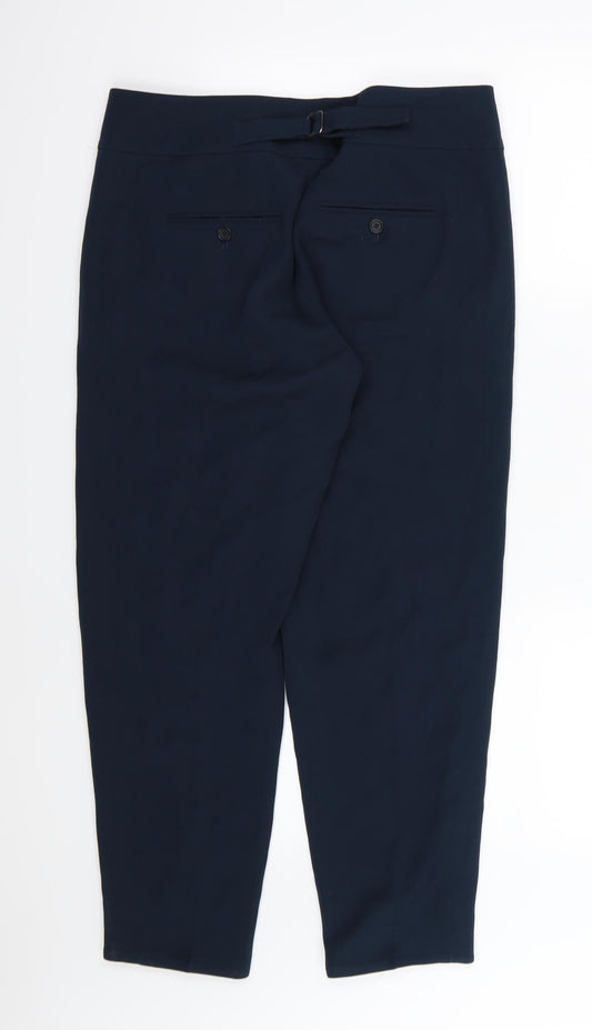 Ann Taylor Womens Green  Rayon Trousers  Size 10 L27 in