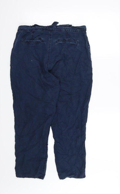 Jeanswear Womens Blue  Denim Straight Jeans Size 12 L24 in