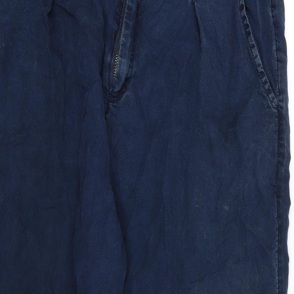 Jeanswear Womens Blue  Denim Straight Jeans Size 12 L24 in