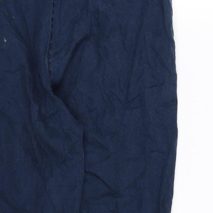Jeanswear Womens Blue  Denim Straight Jeans Size 12 L24 in