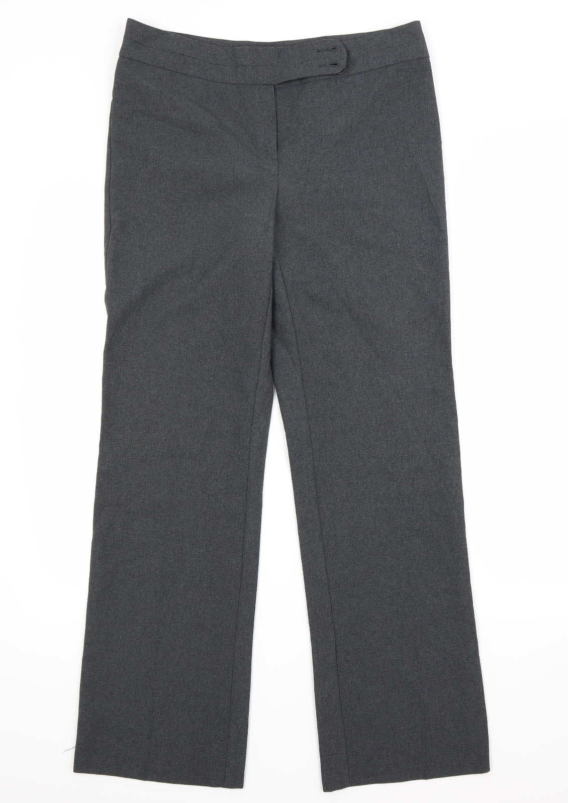 George Womens Grey   Trousers  Size 10 L27 in