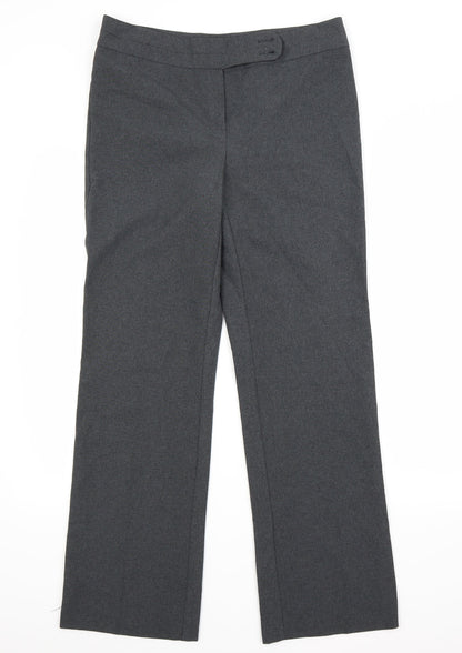 George Womens Grey   Trousers  Size 10 L27 in