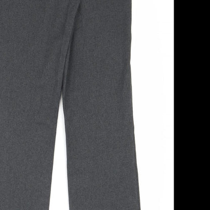 George Womens Grey   Trousers  Size 10 L27 in