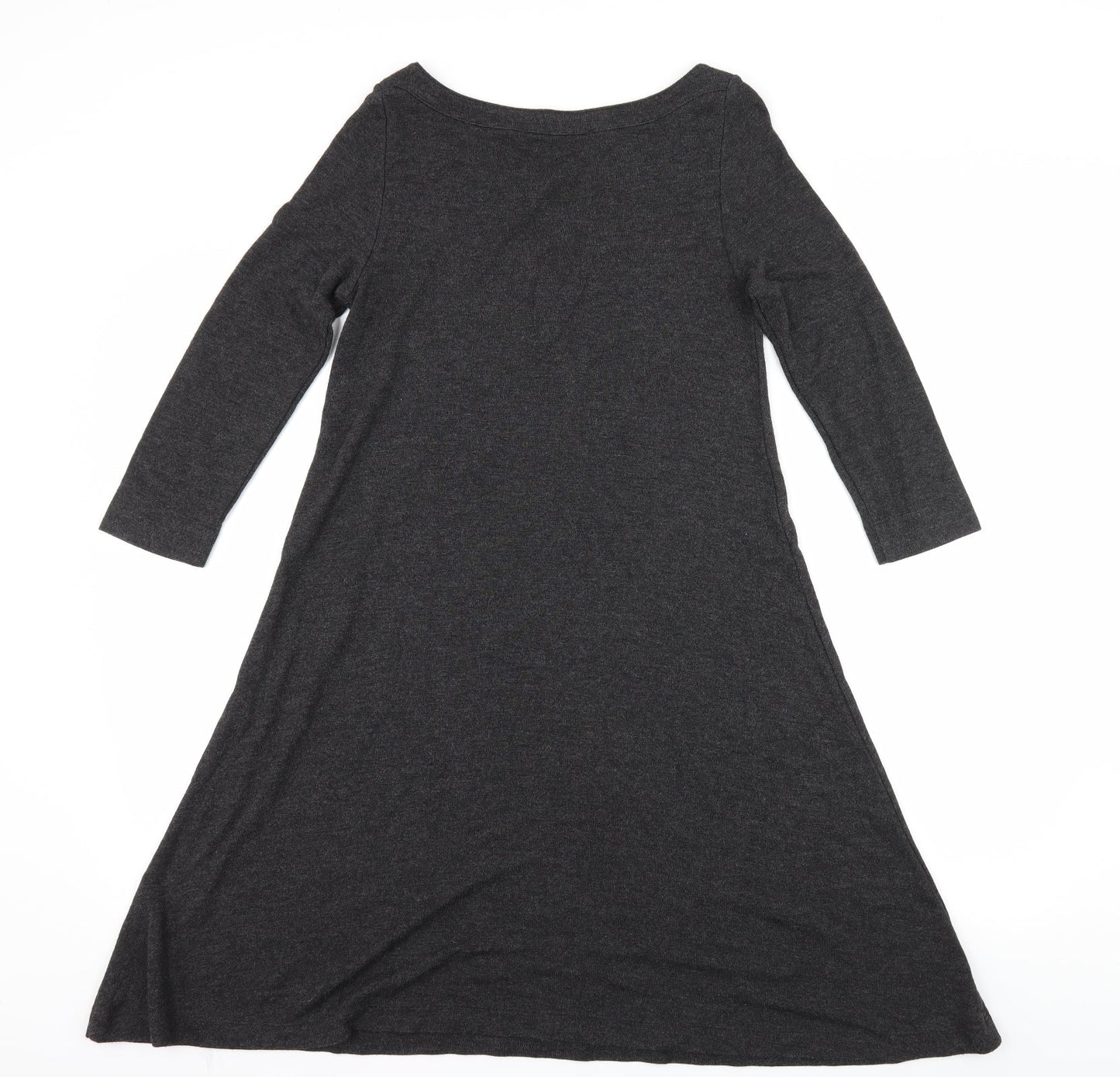 Ann Taylor Womens Grey  Jersey Skater Dress  Size XS