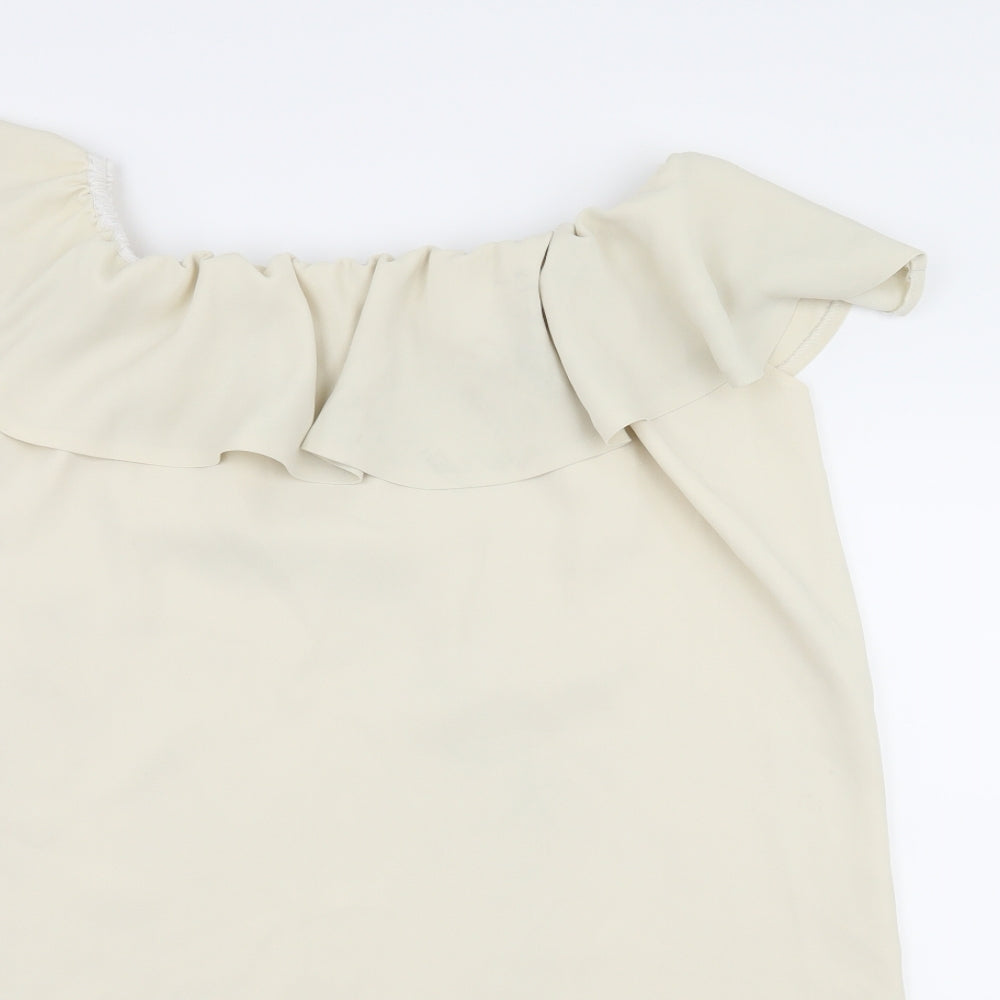 Preworn Womens Ivory  Rayon Shift  Size 14