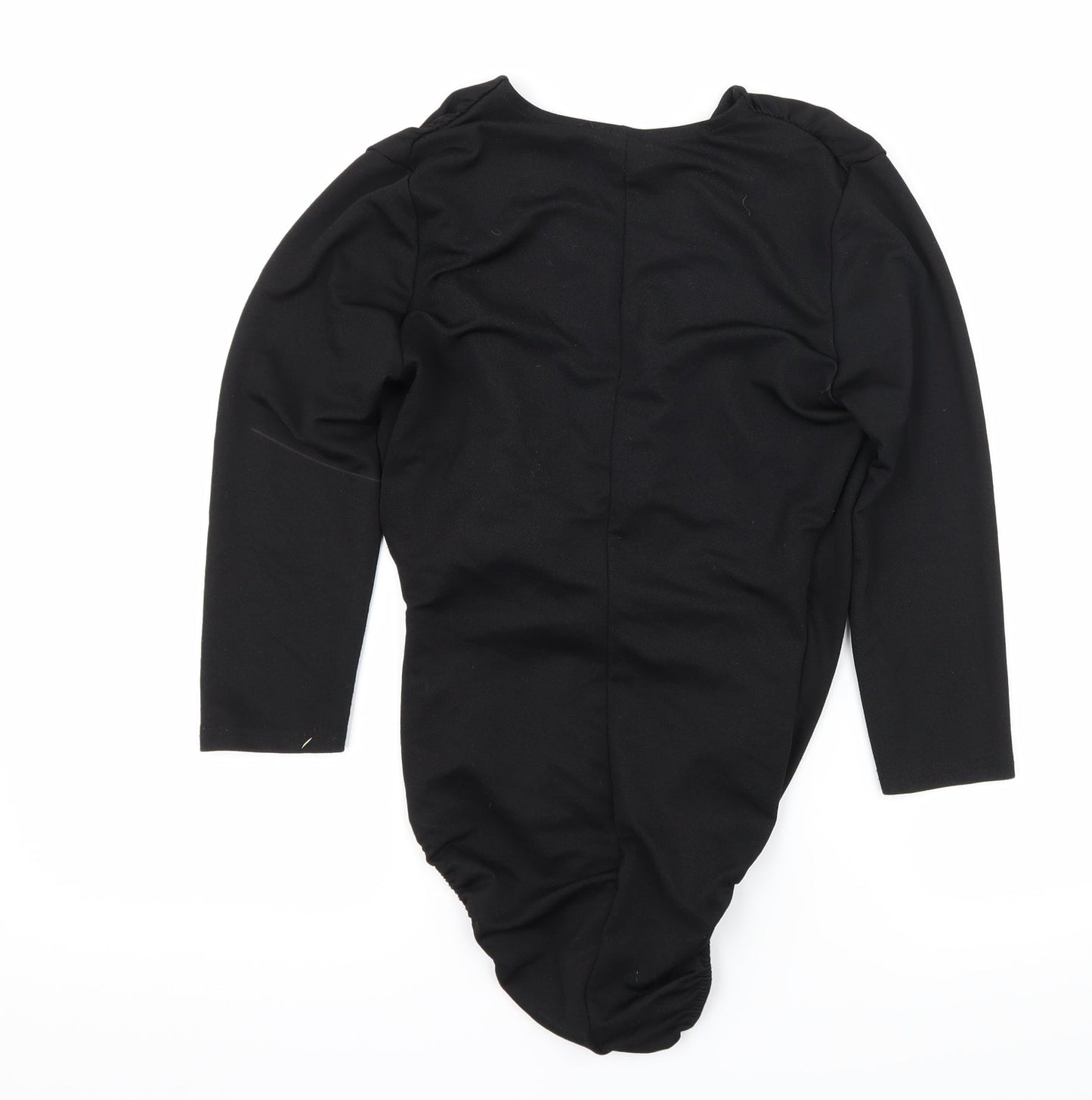 River Island Womens Black   Bodysuit One-Piece Size 10