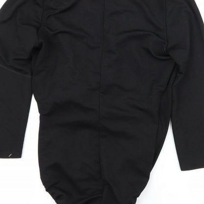 River Island Womens Black   Bodysuit One-Piece Size 10