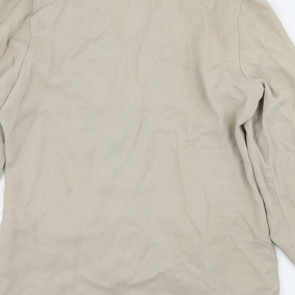 Pola Womens Beige   Jacket  Size 10