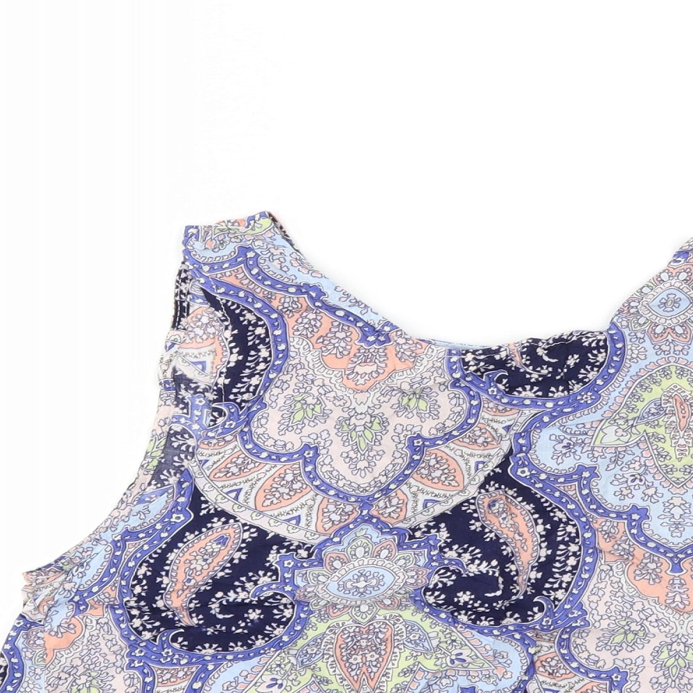 Cotton On Womens  Paisley  Basic Tank Size M