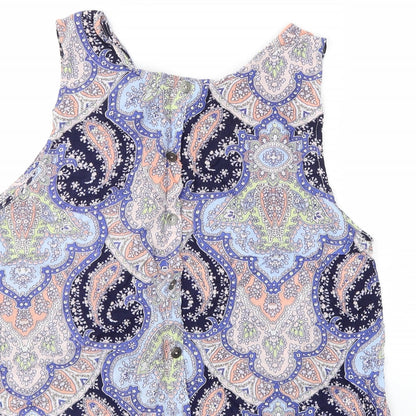 Cotton On Womens  Paisley  Basic Tank Size M