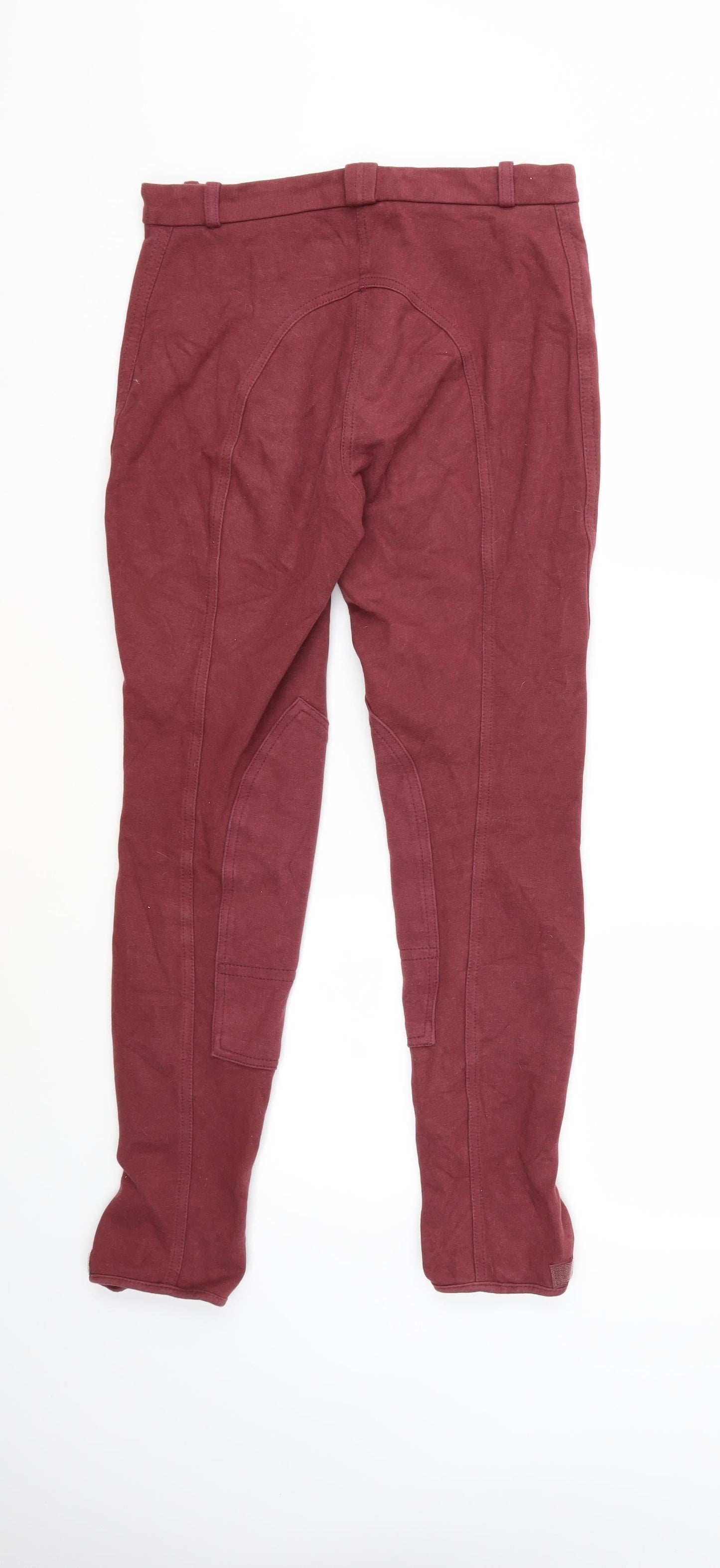 Womens UK Size 30 in Preworn Regular Fit  Red Trousers