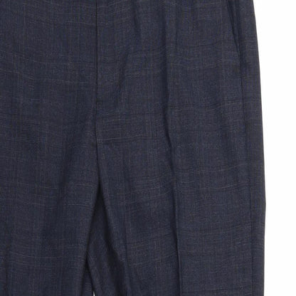 Womens UK Size 32 in Marks and Spencer Regular Fit  Blue Trousers