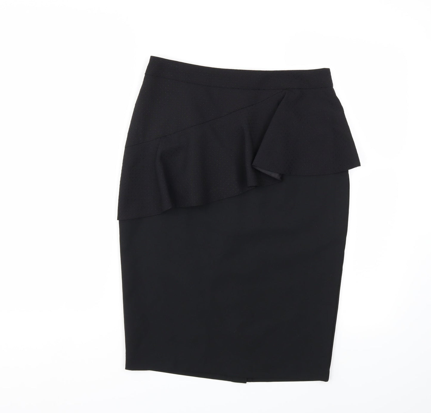 Dorothy Perkins Womens Black   Straight & Pencil Skirt Size 8