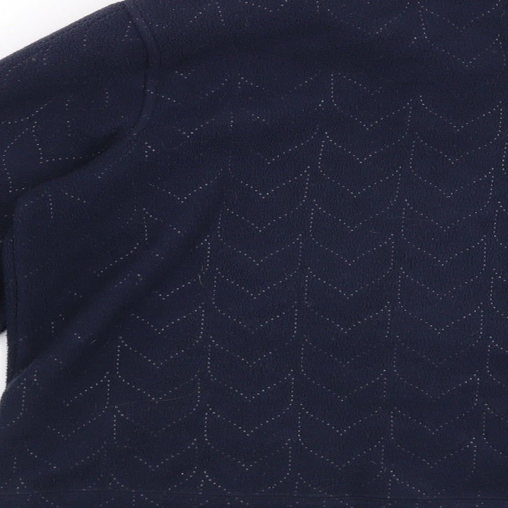 Bonmarché Womens Blue Geometric  Jacket  Size S