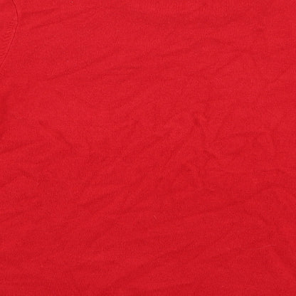 Pure & Natural Womens Red   Pullover Jumper Size 14