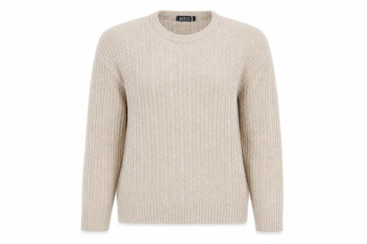 Envy Womens Beige   Pullover Jumper Size M