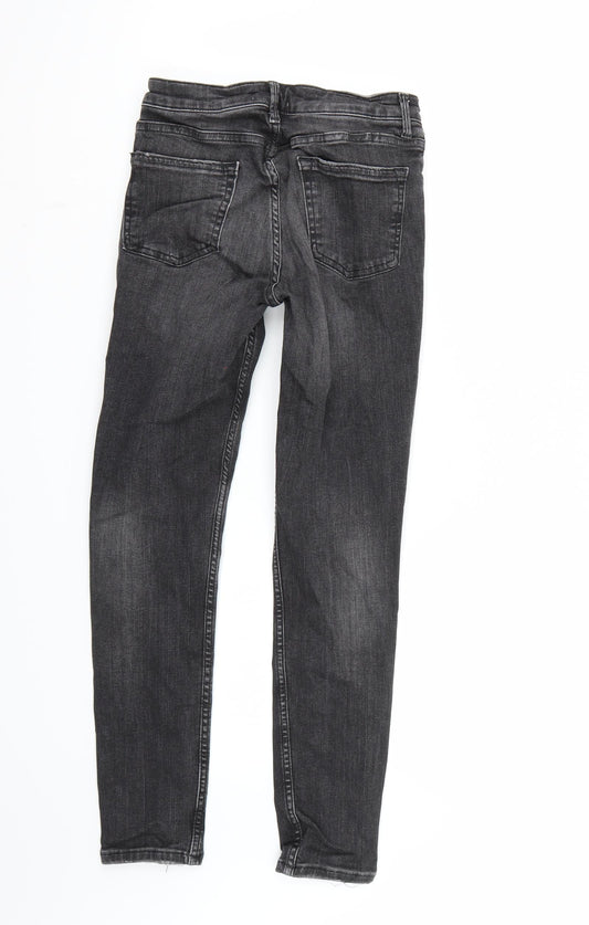 Zara Womens Black   Skinny Jeans Size 4 L25 in