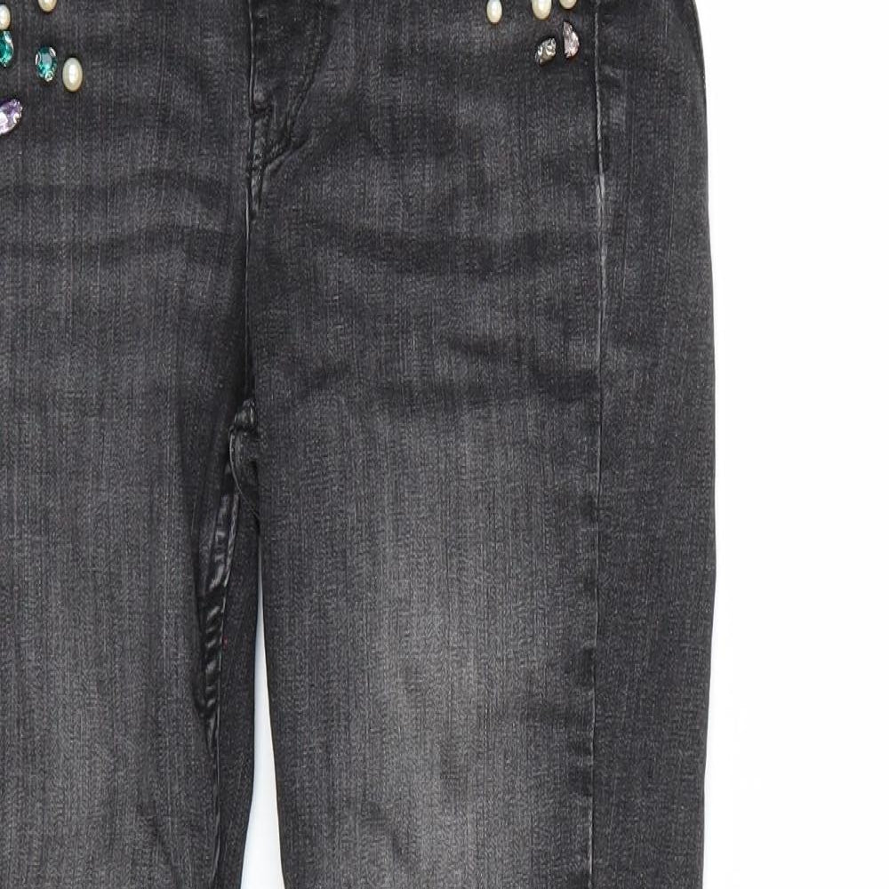 Zara Womens Black   Skinny Jeans Size 4 L25 in
