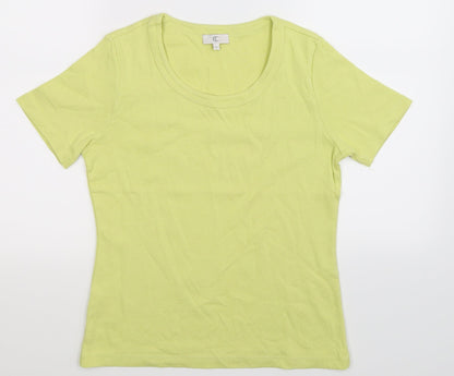CC Womens Green   Basic T-Shirt Size S