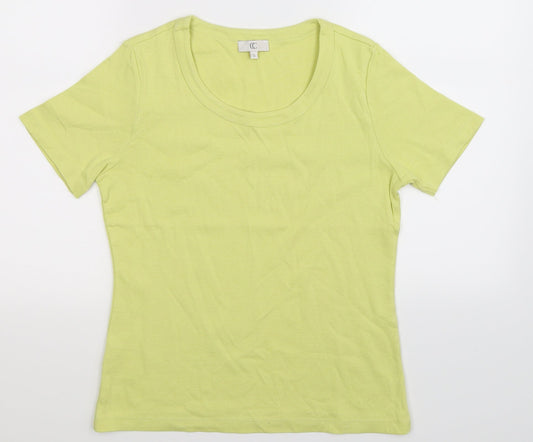 CC Womens Green   Basic T-Shirt Size S