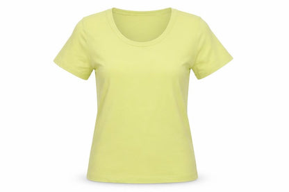 Womens UK Size S CC Green Basic T-Shirt