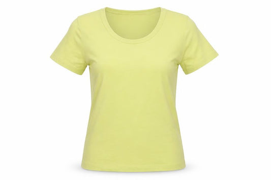 Womens UK Size S CC Green Basic T-Shirt