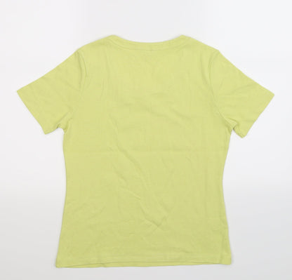 CC Womens Green   Basic T-Shirt Size S