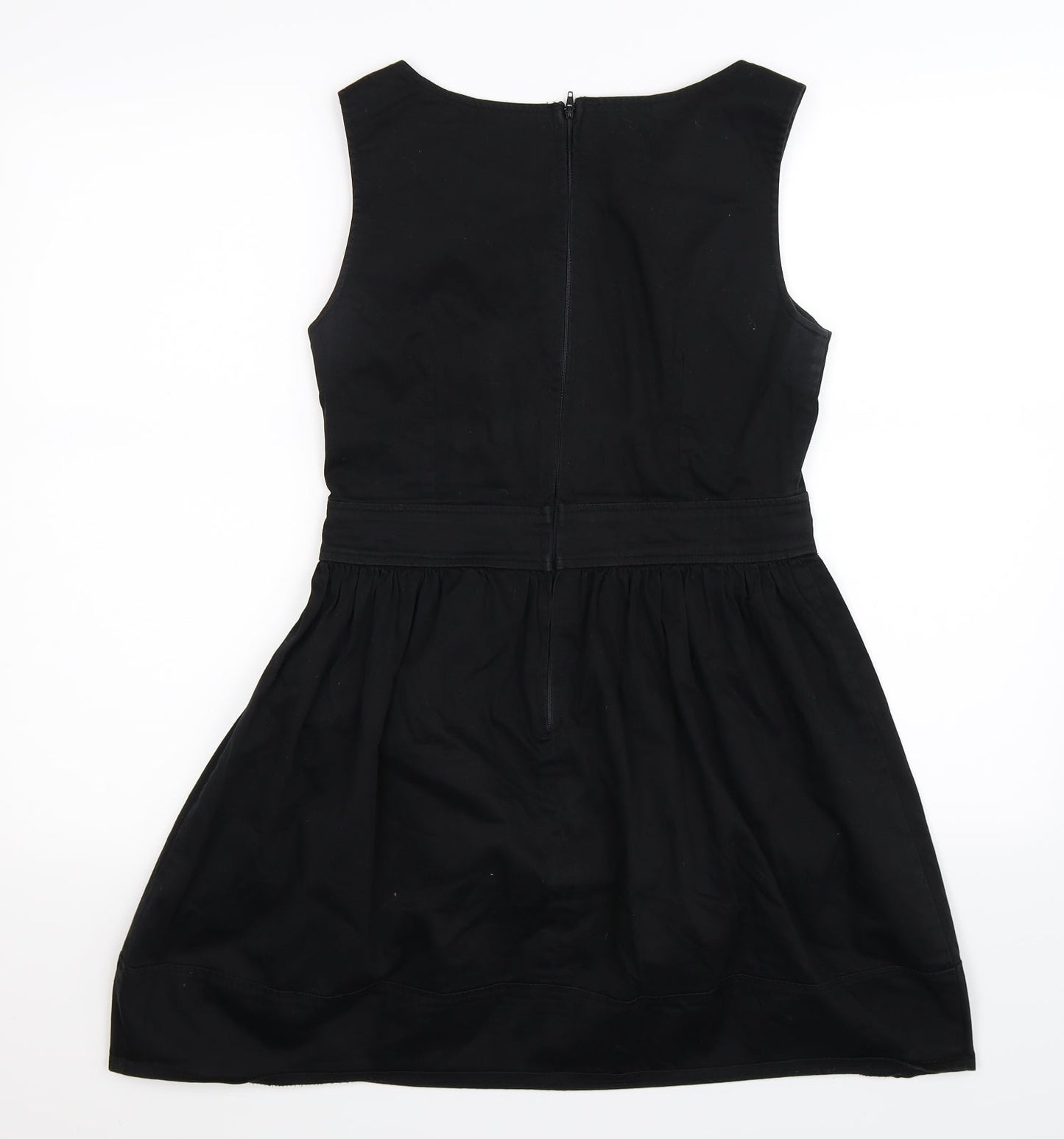 GLASSONS Womens Black   Fit & Flare  Size 10