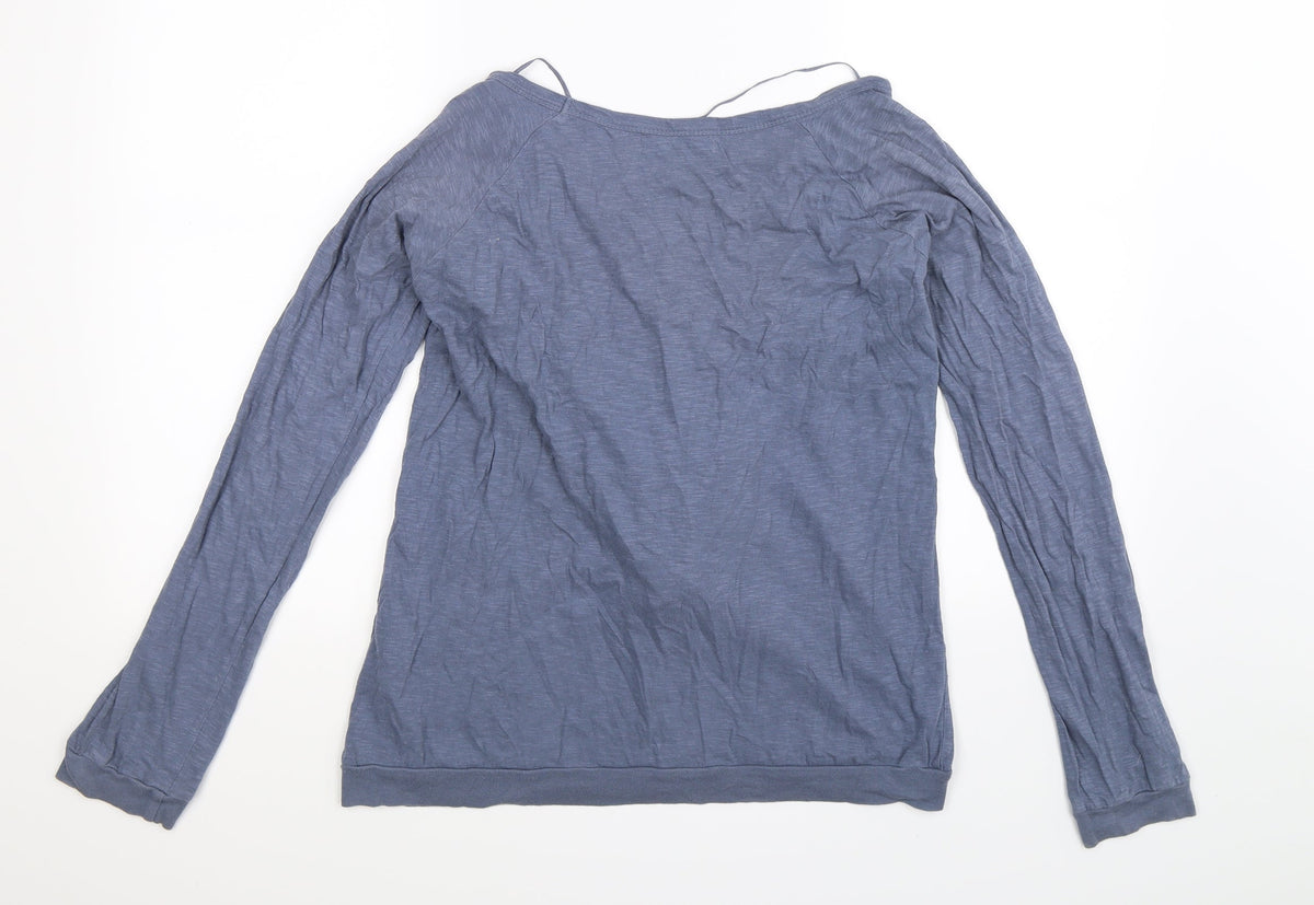Zara Womens Blue   Pullover Sweatshirt Size M