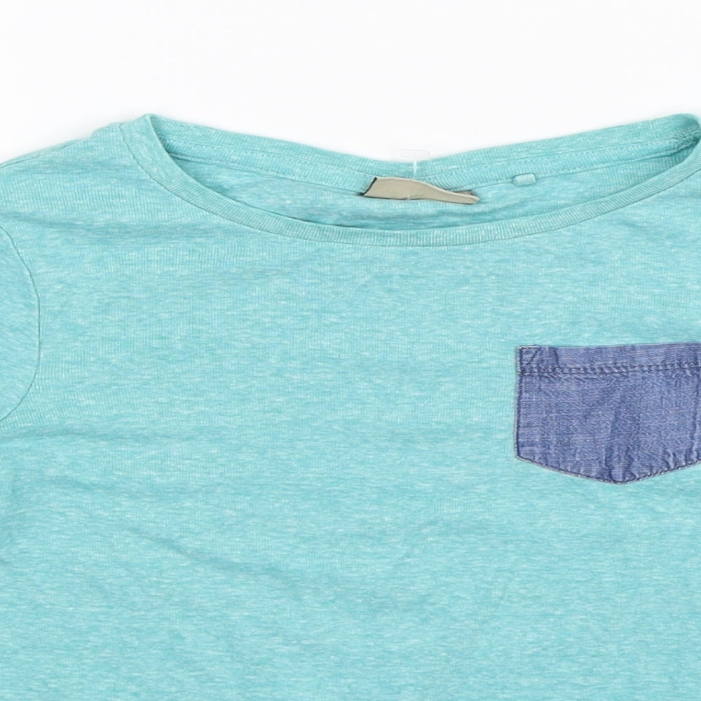 NEXT Boys Green   Basic T-Shirt Size S