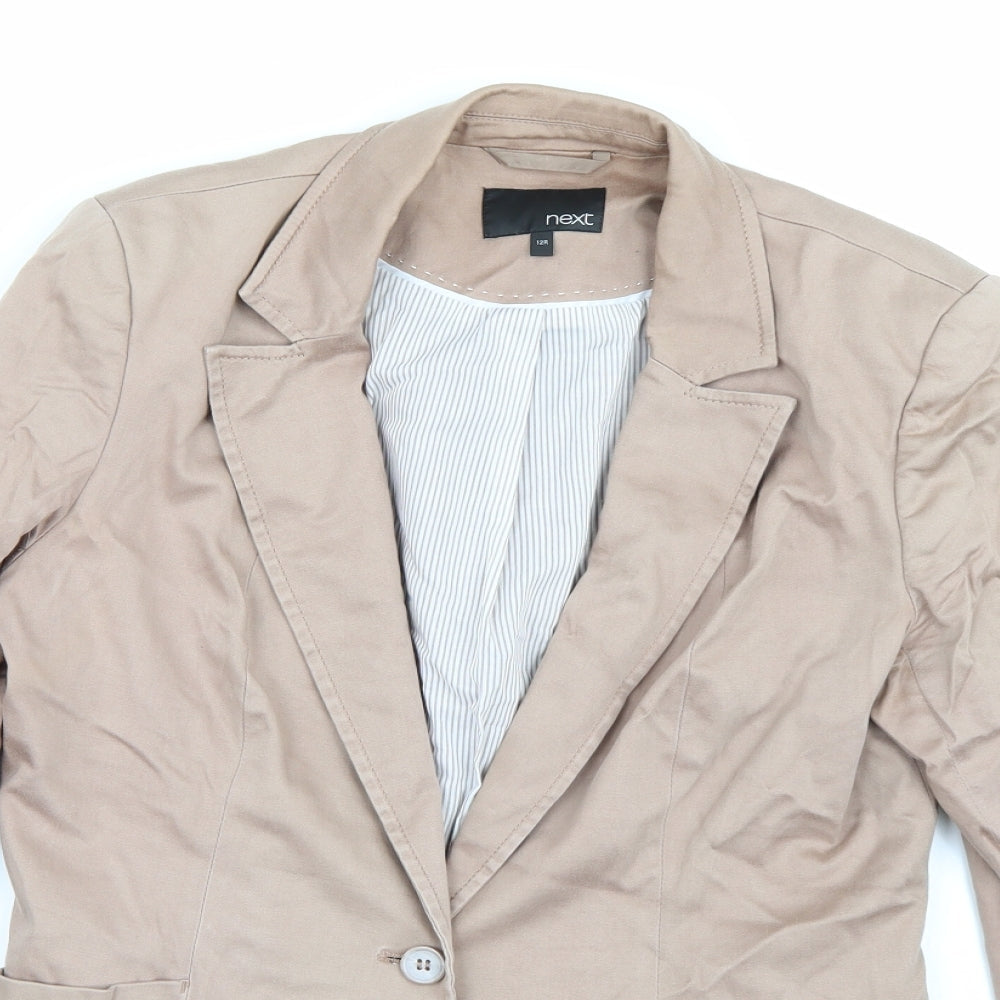 NEXT Womens Brown   Jacket Blazer Size 12