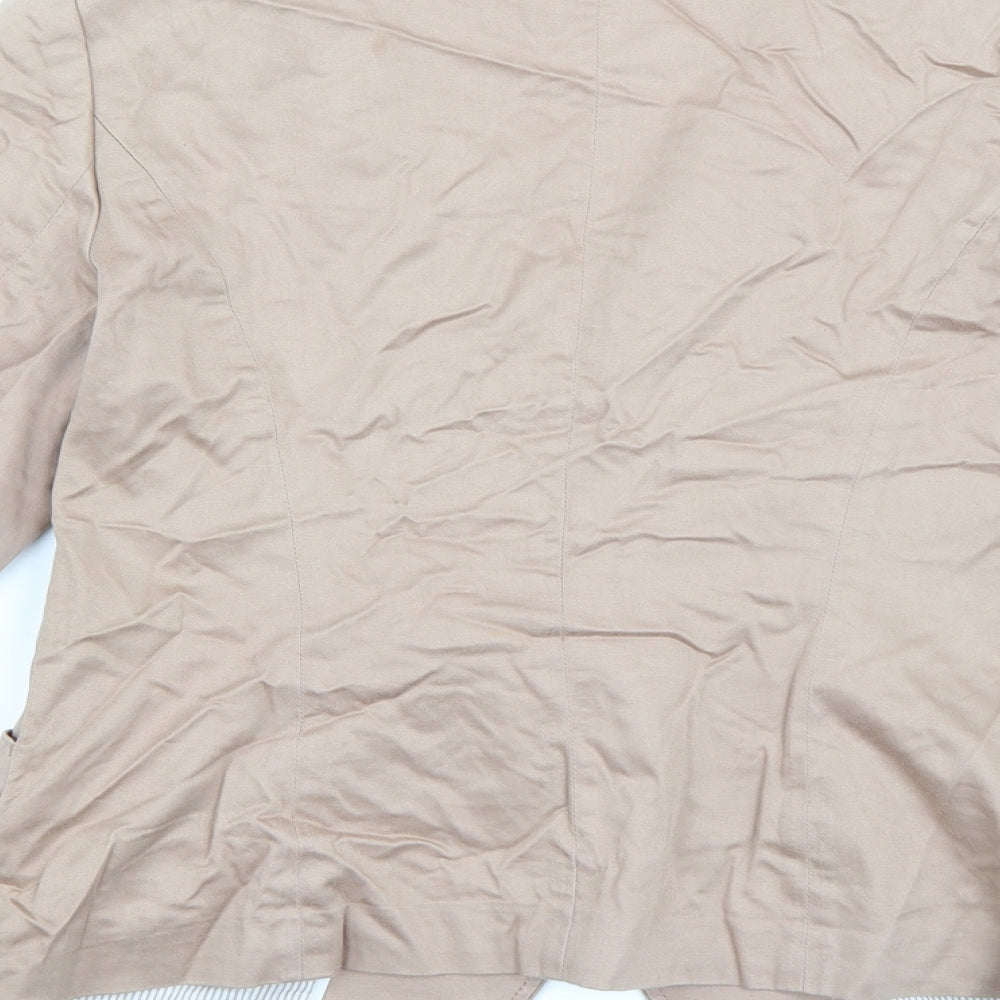 NEXT Womens Brown   Jacket Blazer Size 12
