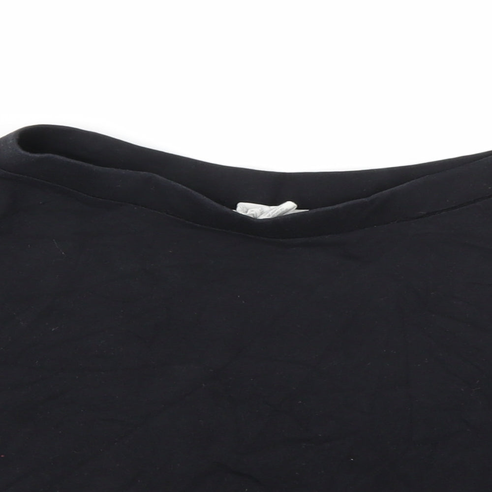 FOREVER 21 Womens Black   Skater Skirt Size S