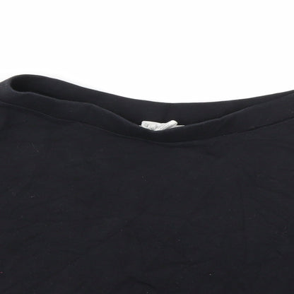 FOREVER 21 Womens Black   Skater Skirt Size S
