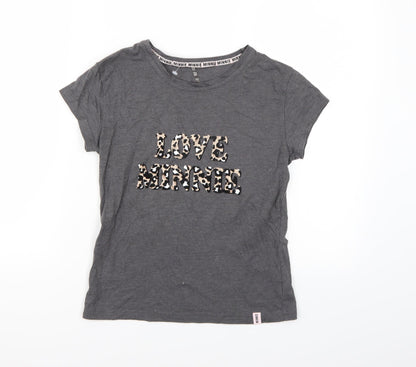 George Womens Grey   Basic T-Shirt Size 4  - Minnie Mouse