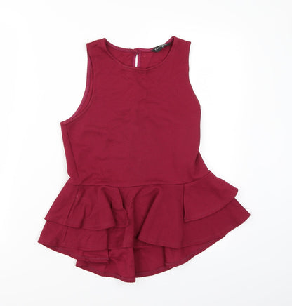 Miss Selfridge Womens Purple   Camisole Tank Size 12