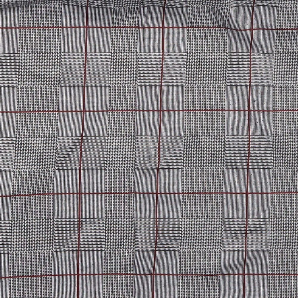 Primark Womens Grey Check  A-Line Skirt Size 14